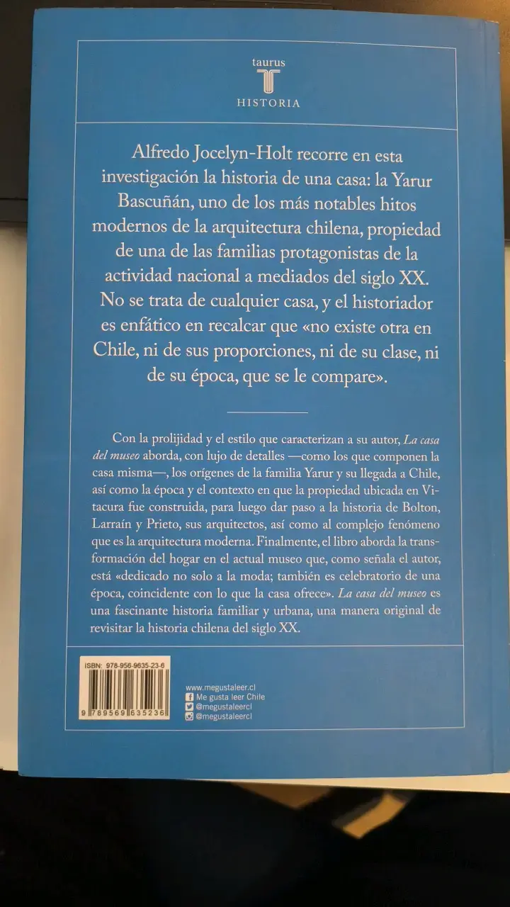 Libro La Casa Del Museo de Alfredo Jocelyn-Holt - 5
