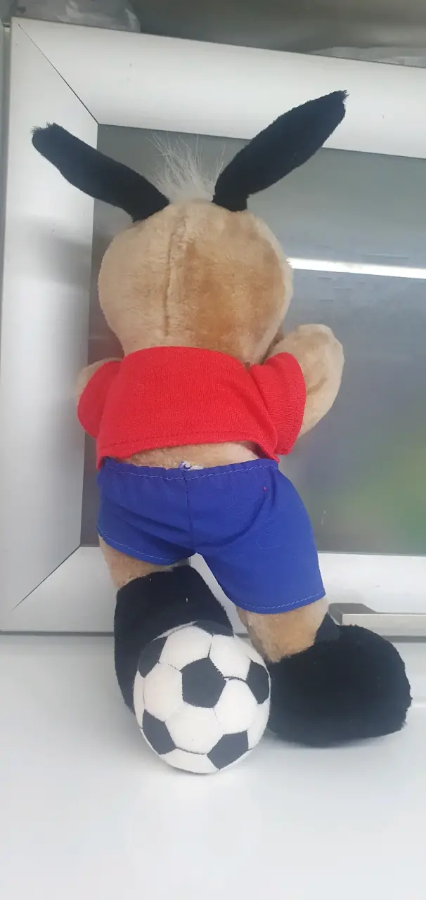 Peluche mascota USA 94 con pelota de fútbol - 2