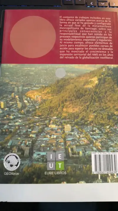 Libro 'Santiago de Chile: Movilidad Espacial y Reconfiguración Metropolitana' - miniatura 4