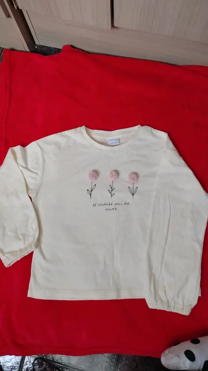 Polera manga larga para niña Yamp - 1