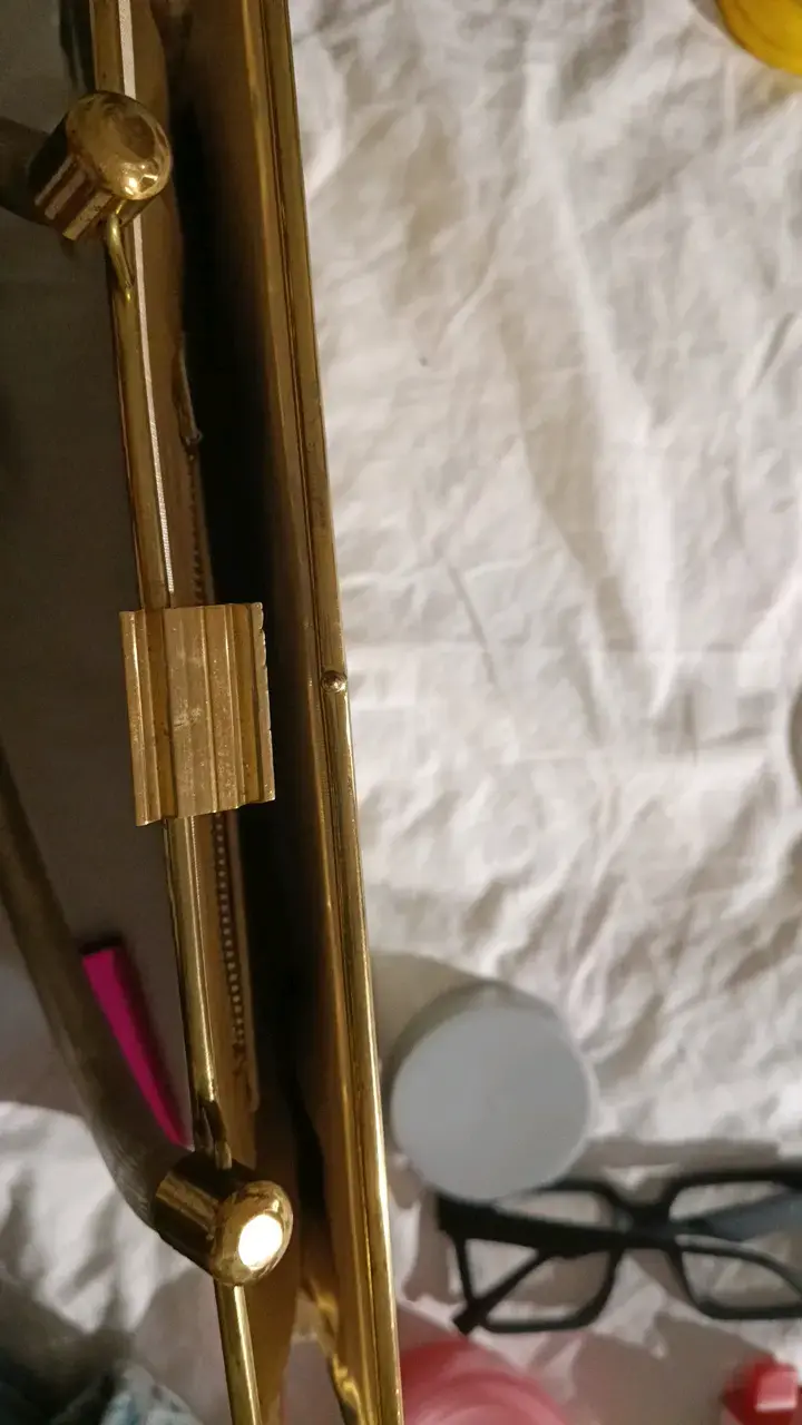 Cartera de mano vintage 50 60" - 5