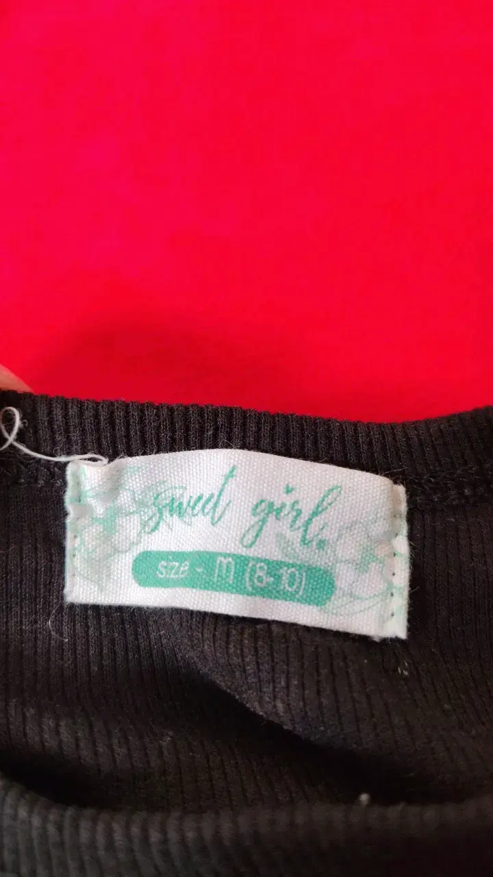 Polera sin mangas rayada talla 8 - 2