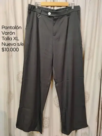 Pantalón Baggy gris para Hombre XL - miniatura 4
