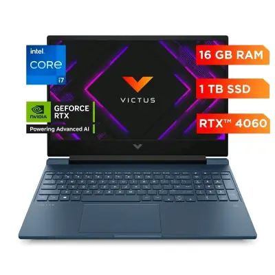 Laptop HP Victus 16GB RAM 1TB SSD RTX 4060 - miniatura 1