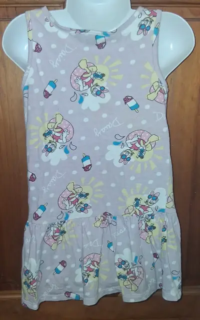 Vestido infantil Minnie Mouse estampado - miniatura 1