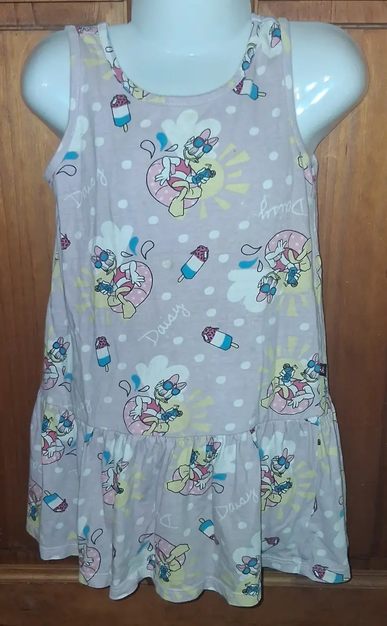 Vestido infantil Minnie Mouse estampado - 2