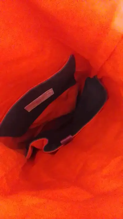 Mochila de lona y cuero con cierre metálico - miniatura 4