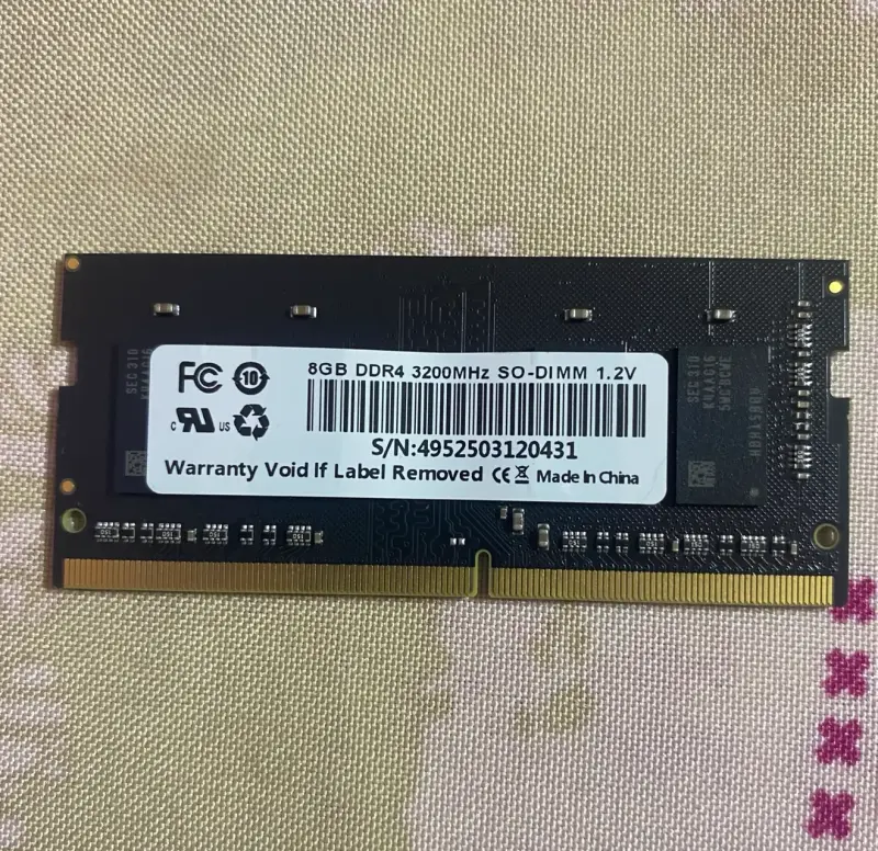 Memoria RAM Notebook 8GB DDR4 3200MHz SODIMM - 1