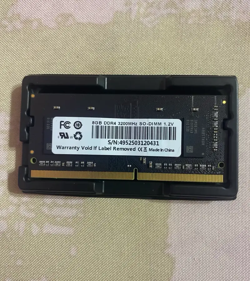 Memoria RAM Notebook 8GB DDR4 3200MHz SODIMM - 3