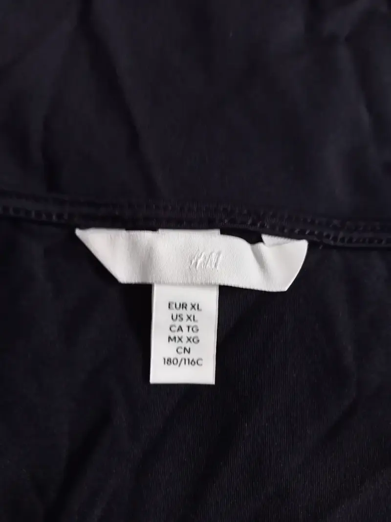 Body negro de tirantes H&M talla XL - 3