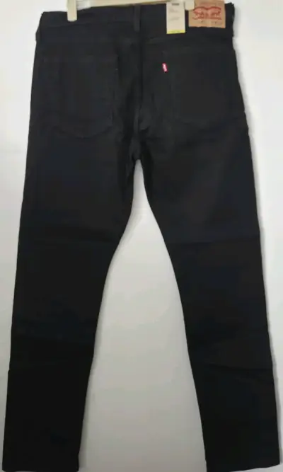 Jeans Levi's 512 Slim Taper Fit Negro - miniatura 3