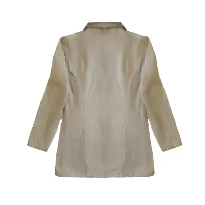 Parka Opposite beige Talla S mujer con cierre - miniatura 2
