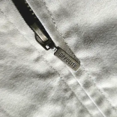 Parka Opposite beige Talla S mujer con cierre - miniatura 3