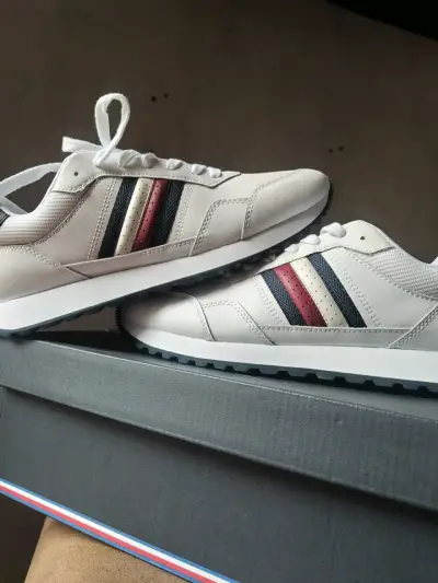 Zapatillas Tommy Hilfiger New Runner EVA blancas - miniatura 1