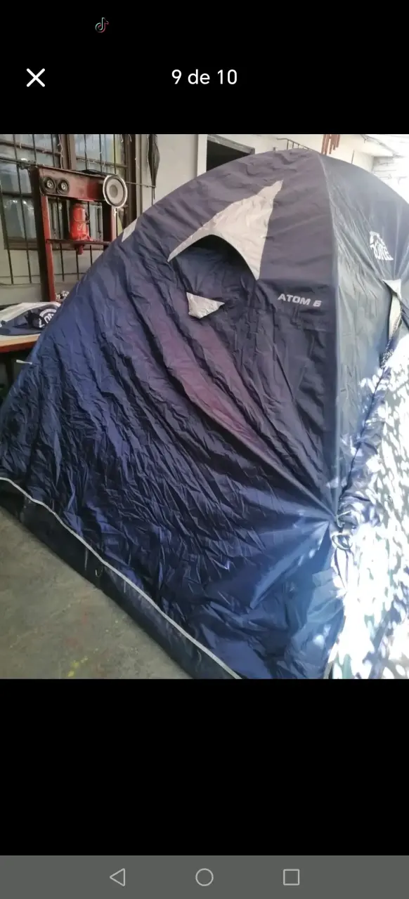 Carpa de camping Doite Atom 6 personas azul - 1