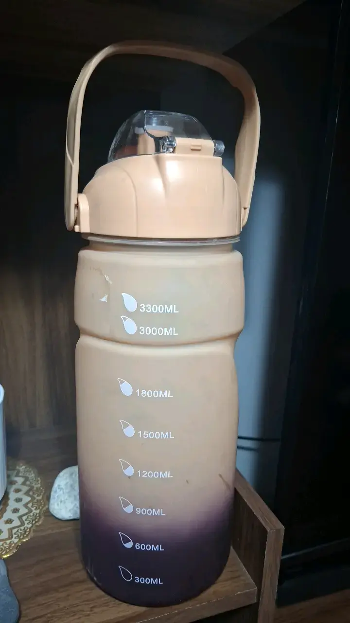 Botella de agua degradada con tapa segura - 2