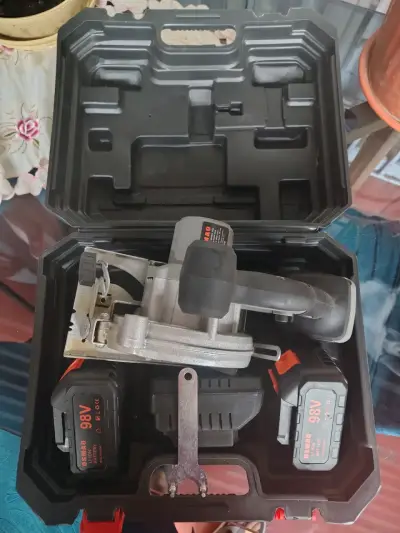 Sierra circular inalámbrica Osmao 98V con batería - miniatura 1
