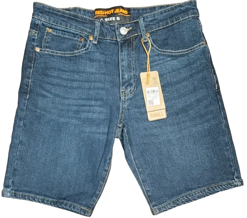 Shorts de mezclilla para hombre Red Hot Jeans