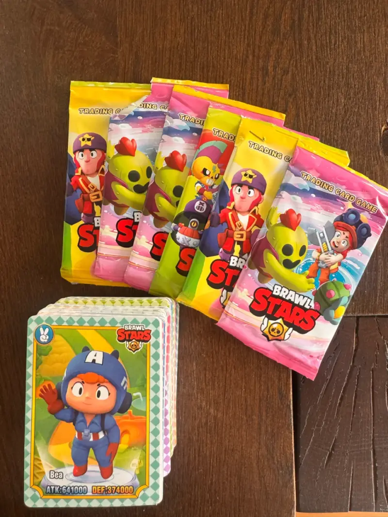 Cartas de colección Brawl Stars trading card game