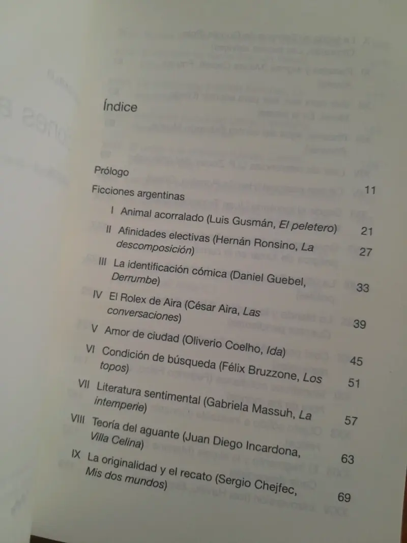 Sarlo, Ficciones Argentinas - 3