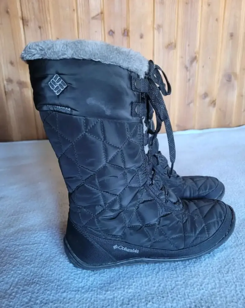 Botas de invierno negras Columbia con forro polar - 2