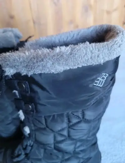 Botas de invierno negras Columbia con forro polar - miniatura 3