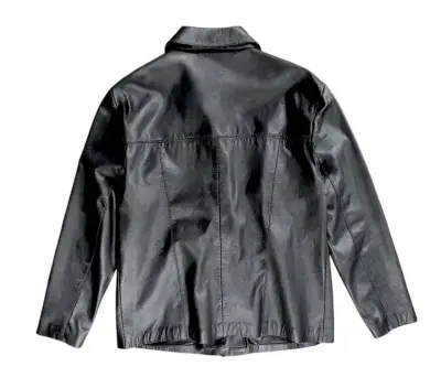 Cazadora Chaqueta de Cuero Argentino Talla L/XL - miniatura 2