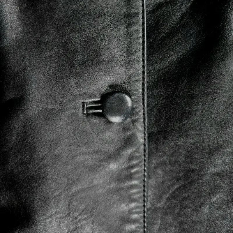 Cazadora Chaqueta de Cuero Argentino Talla L/XL - 5