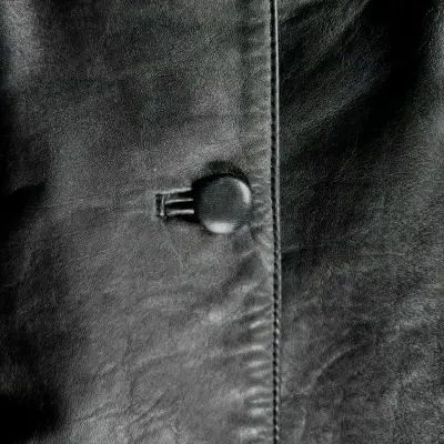 Cazadora Chaqueta de Cuero Argentino Talla L/XL - miniatura 5