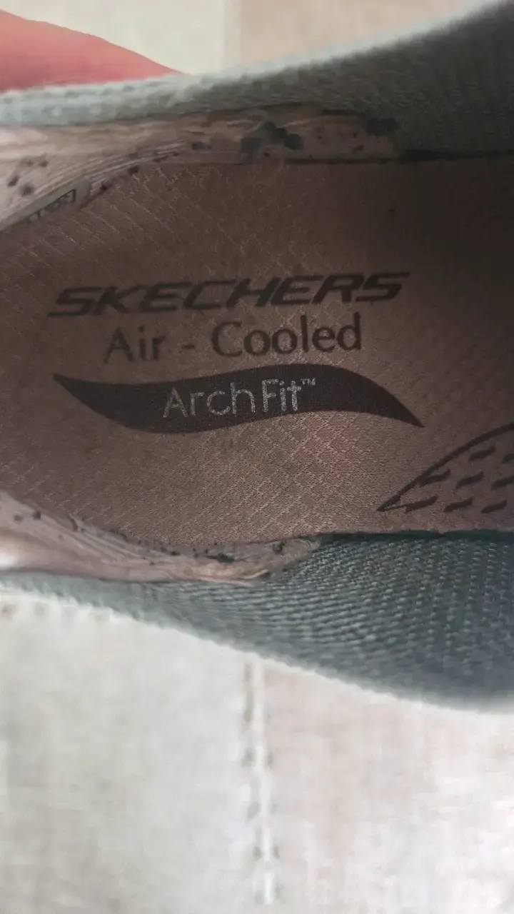 Zapatillas Skechers Arch Fit Gris Claro - 5