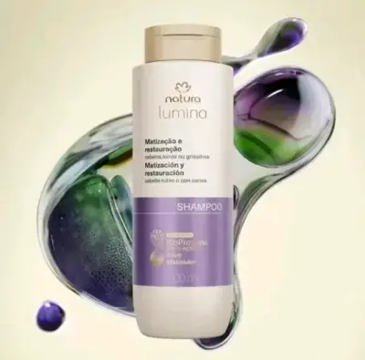 Shampoo Natura Lumina Matización y Restauración 300 ml - miniatura 1