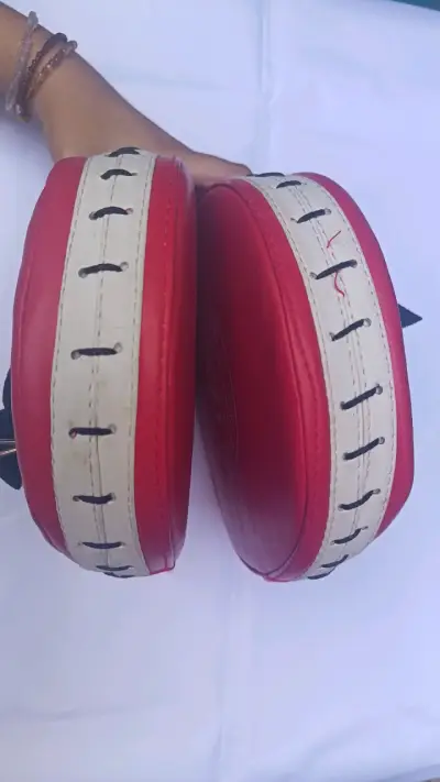 Mits de boxeo rojos JZK para entrenamiento - miniatura 4