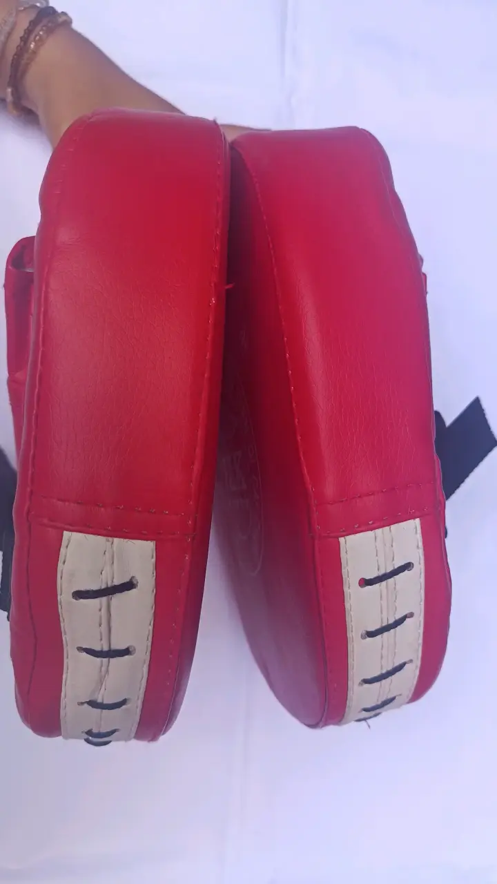Mits de boxeo rojos JZK para entrenamiento - 5