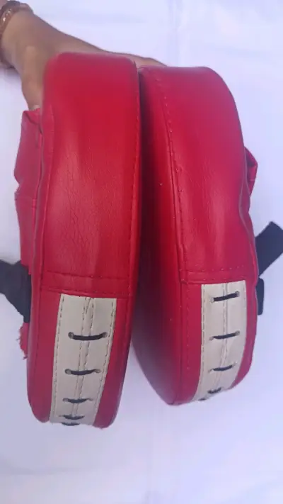 Mits de boxeo rojos JZK para entrenamiento - miniatura 6