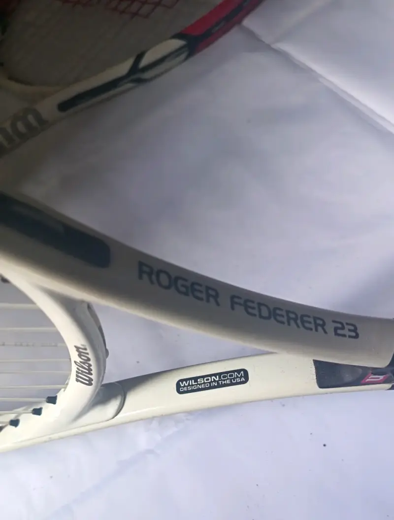 Raquetas de tenis Wilson Federer con funda - 5