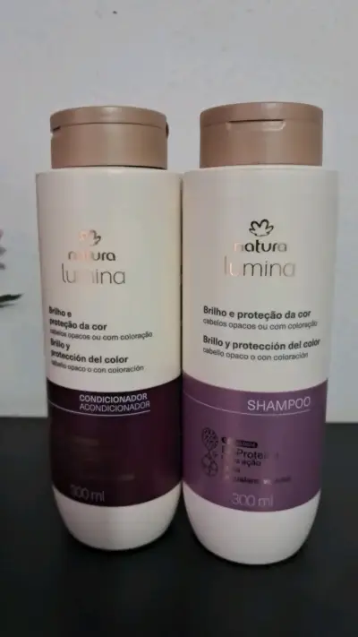 Shampoo Natura Lumina para cabello rubio o con canas - miniatura 2