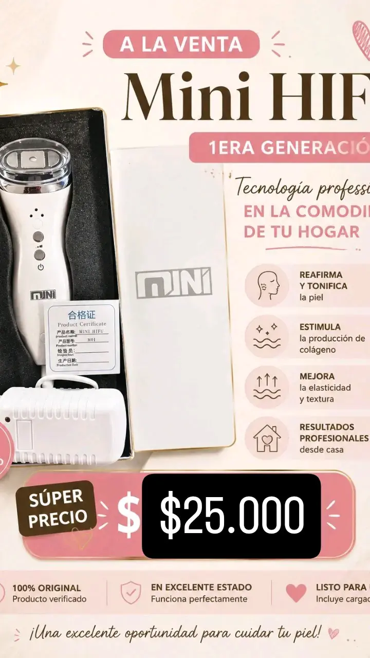 Mini HIFU 1era Generación para Cuidado Facial - 1