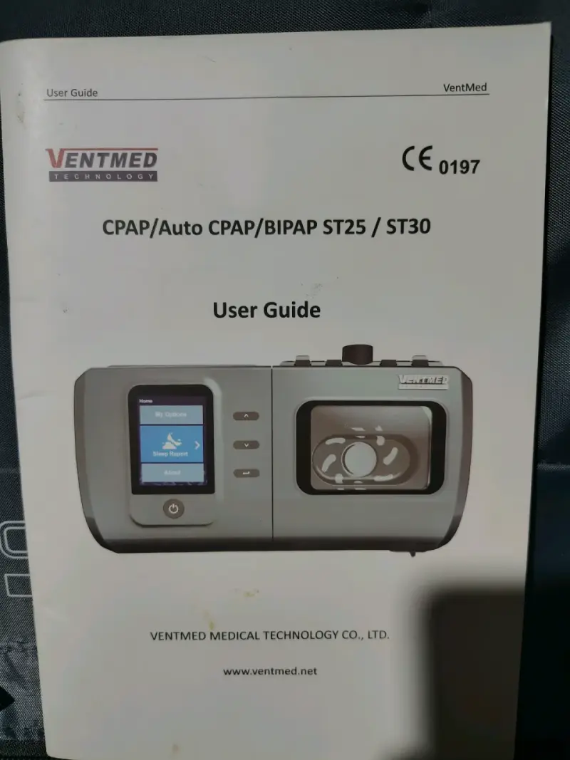 Máquina CPAP Ventmed con máscara - 3