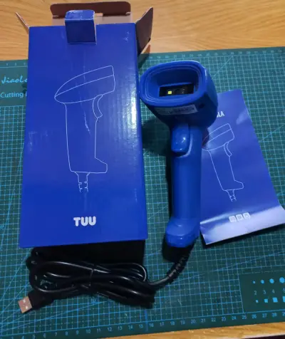 Pistola de Código de Barras USB TUU Azul - miniatura 5
