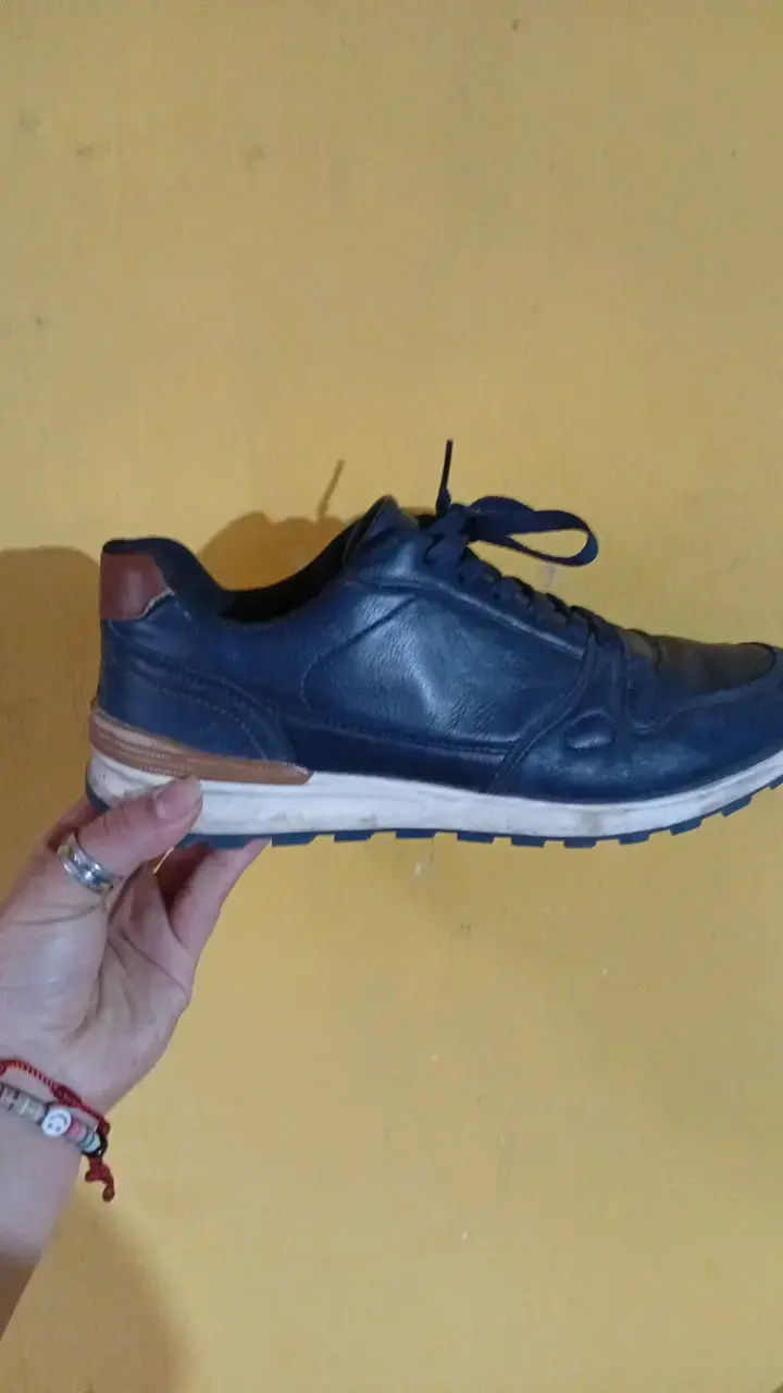 Zapatillas azul marino para hombre en buen es - 3