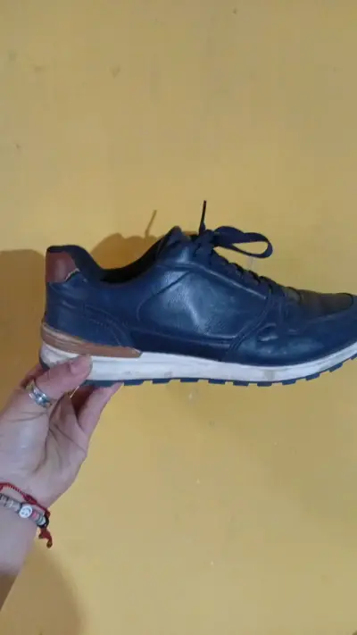 Zapatillas azul marino para hombre en buen es - miniatura 3