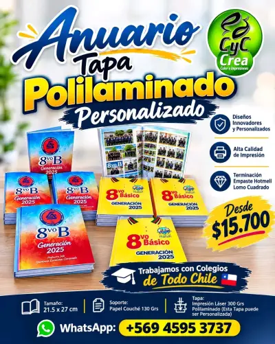 Anuarios Escolares Personalizados CyC Crea - miniatura 2