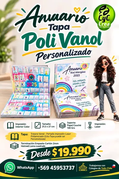 Anuarios Escolares Personalizados CyC Crea - miniatura 4