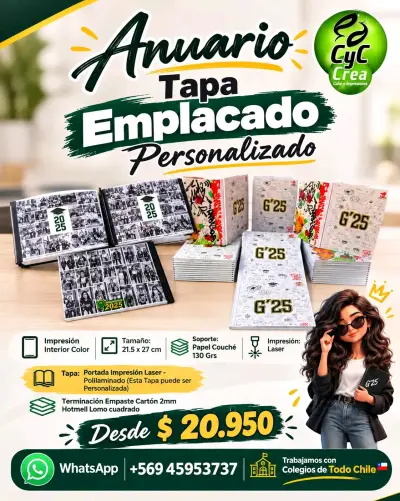 Anuarios Escolares Personalizados CyC Crea - miniatura 5