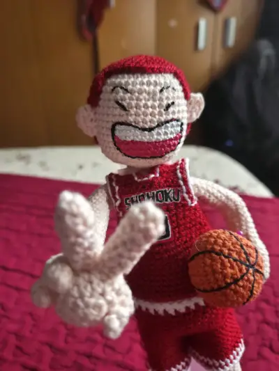 Amigurumi Hanamichi Sakuragi - miniatura 1