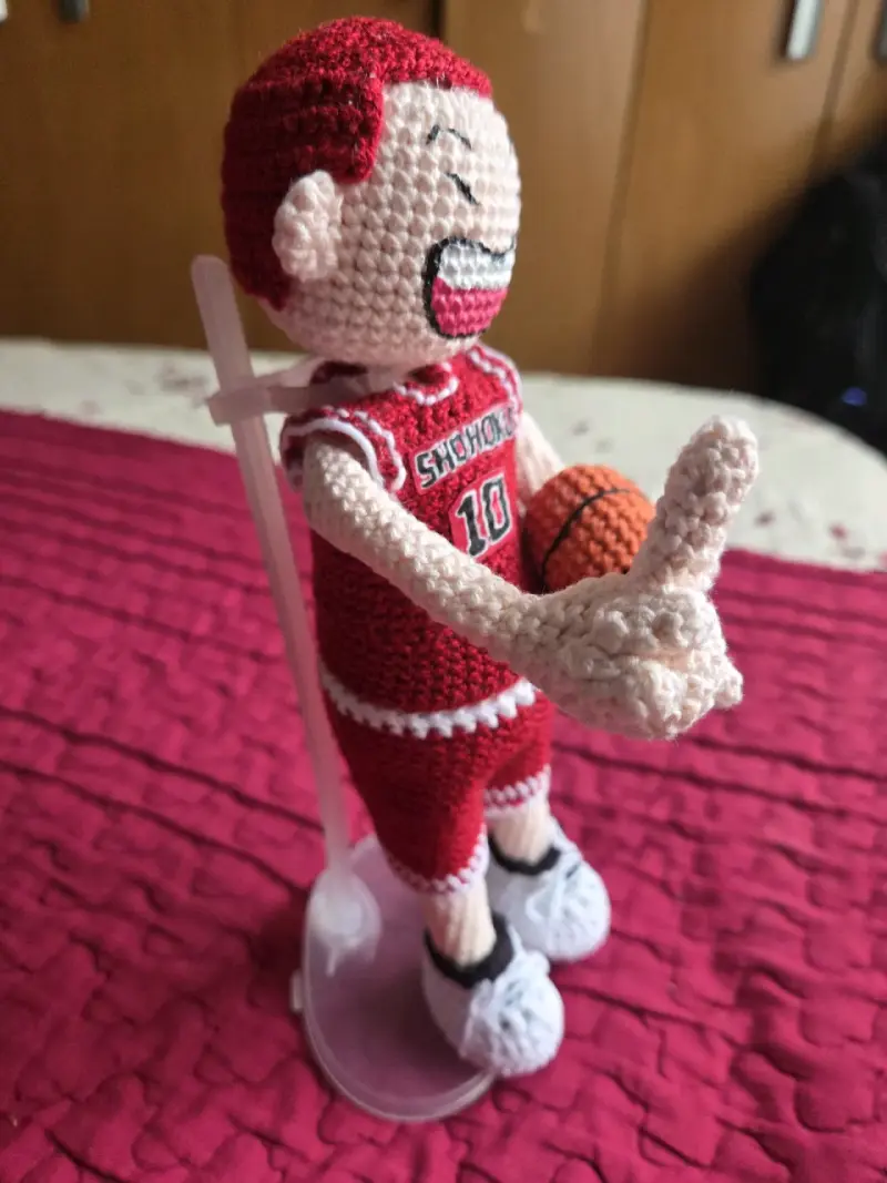 Amigurumi Hanamichi Sakuragi - 3