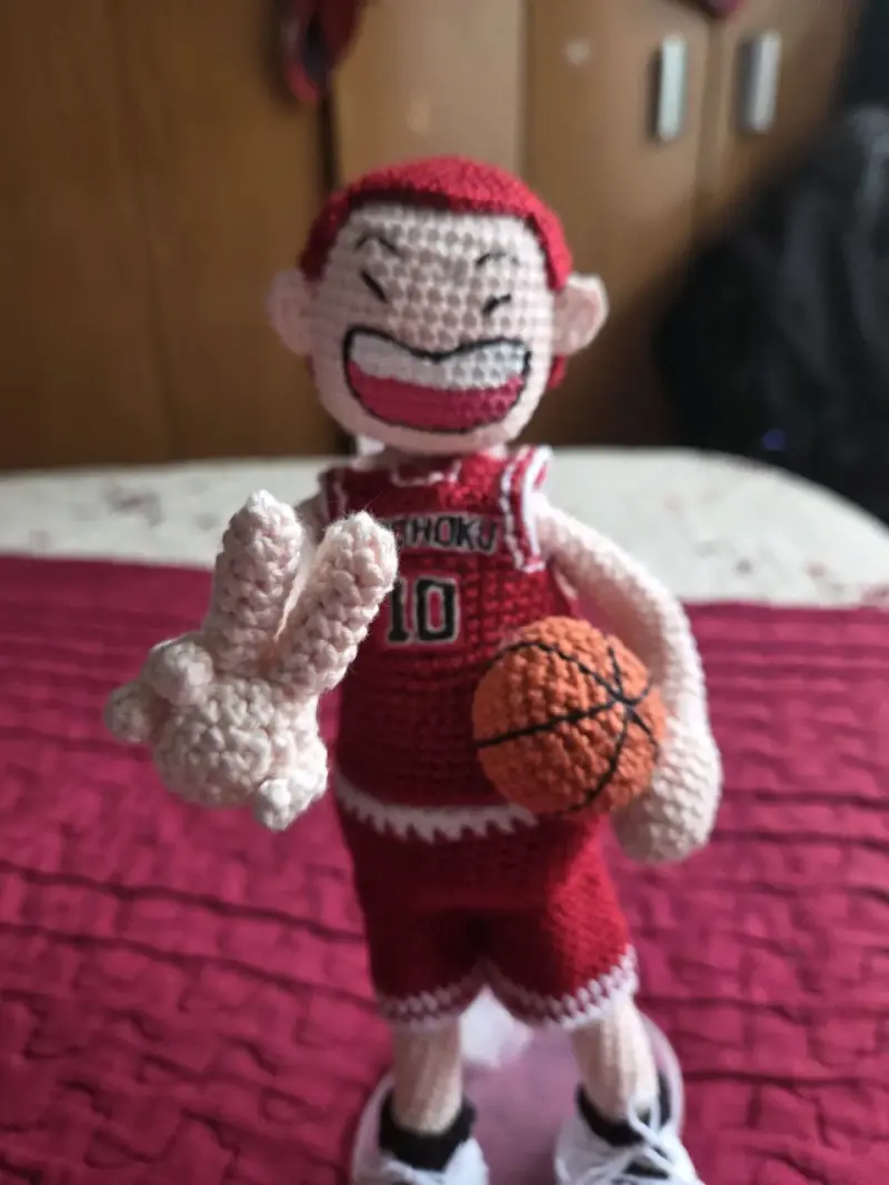 Amigurumi Hanamichi Sakuragi - 4