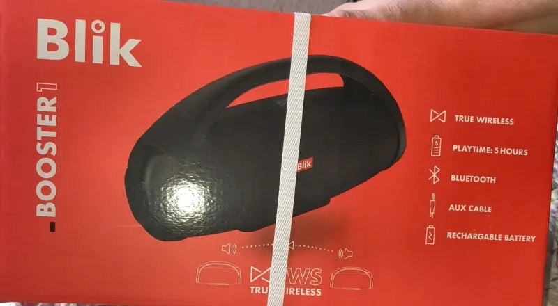 Parlante Bluetooth Blik Booster 1 inalámbrico