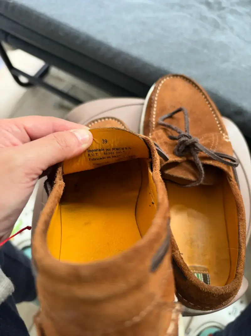 Zapatos ROCKFORD de gamuza marrón con cordones - 5
