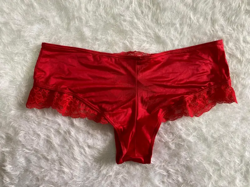 Ropa interior rojo de encaje Victoria's Secret - 1